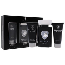 Tonino Lamborghini Mitico Set 125ml EDT + 100ml Shower Gel + 100ml Aftershave Balm - LookincredibleTonino Lamborghini810876038409 Tonino Lamborghini Mitico Set 125ml EDT + 100ml Shower Gel + 100ml Aftershave Balm - LookincredibleTonino Lamborghini810876038409
