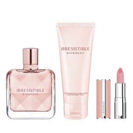 Givenchy Irresistible Gift Set 50ml EDP + 75ml Body Lotion + 001 Lip Balm - Feel Gorgeous