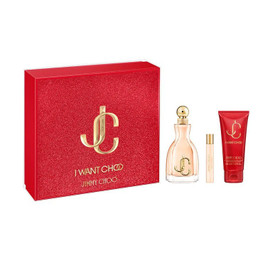 Jimmy Choo I Want Choo Gift Set 100ml EDP + 7.5ML EDP + 100ml Body Lotion - LookincredibleJimmy Choo3386460130851 Jimmy Choo I Want Choo Gift Set 100ml EDP + 7.5ML EDP + 100ml Body Lotion - LookincredibleJimmy Choo3386460130851