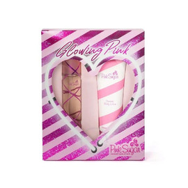 Aquolina Pink Sugar Glowing Pink Gift Set 100ml EDT + 250ml Body Lotion - Feel Gorgeous