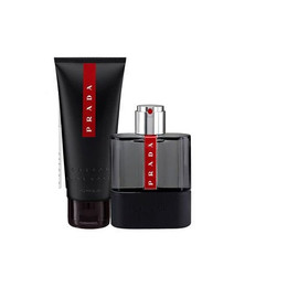 Prada Luna Rossa Carbon Gift Set 50ml EDT + 100ml Shower Gel