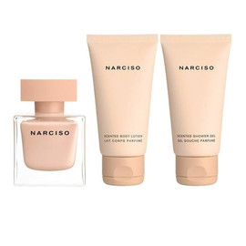 Narciso Rodriguez Poudree Gift Set 50ml EDP + 50ml Body Lotion + 50ml Shower Gel - LookincredibleNarciso Rodriguez3423222055974 Narciso Rodriguez Poudree Gift Set 50ml EDP + 50ml Body Lotion + 50ml Shower Gel - LookincredibleNarciso Rodriguez3423222055974