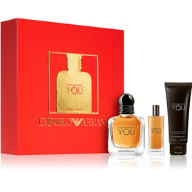 Armani Stronger With You Set: Edt Spray 100ml + Edt Spray 15ml + Shower Gel 75ml - LookincredibleEmporio Armani3614273951241 Armani Stronger With You Set: Edt Spray 100ml + Edt Spray 15ml + Shower Gel 75ml - LookincredibleEmporio Armani3614273951241