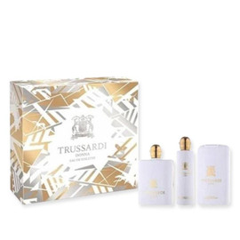 Trussardi Donna White Gift Set : EDP 100ml + Bath & Shower Gel 200ml + Body Lotion 200ml Trussardi Donna White Gift Set : EDP 100ml + Bath & Shower Gel 200ml + Body Lotion 200ml