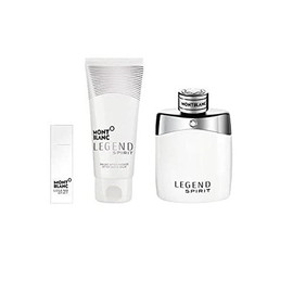 Montblanc Legend Spirit Gift Set 100ml EDT + 100ml Aftershave Lotion + 15ml EDT
