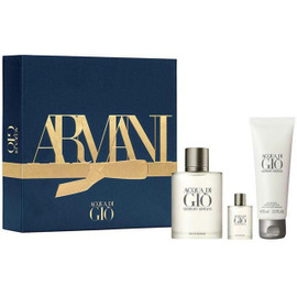 Giorgio Armani Acqua di Gio Gift Set 50ml EDT + 75ml Shower Gel + 75ml Aftershave Balm - LookincredibleGiorgio Armani3614273709811 Giorgio Armani Acqua di Gio Gift Set 50ml EDT + 75ml Shower Gel + 75ml Aftershave Balm - LookincredibleGiorgio Armani3614273709811