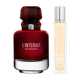 Givenchy L'Interdit Rouge Gift Set 50ml EDP + 10ml EDP Travel Spray