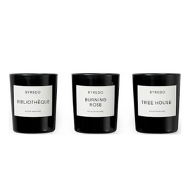 Byredo La Selection Bois Mini Candle Set 3 X 70g