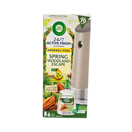 Air Wick Air Freshener Spring Woodland Escape 24/7 Active Fresh Kit 228ml