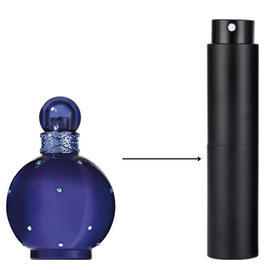 Britney Spears Midnight Fantasy Eau De Parfum Refillable Atomiser 10ml