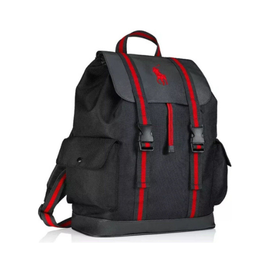 Ralph Lauren Black & Red Lifestyle Sack/Backpack/Sport/Travel Bag
