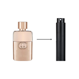 Gucci Guilty Pour Femme Eau De Toilette Spray Refillable Atomiser 10ml Gucci Guilty Pour Femme Eau De Toilette Spray Refillable Atomiser 10ml