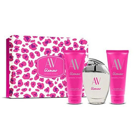Adrienne Vittadini Glamour Gift Set 90ml EDP + 100ml Body Lotion + 100ml Shower Gel - LookincredibleAdrienne Vittadini849017001217