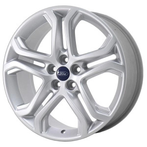 19" Ford Edge Wheel Rim Factory OEM 10045 2015-2018 Hyper Silver FT4Z1007D