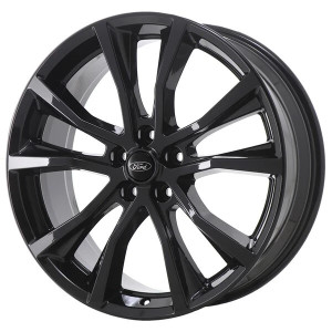 20" FORD EXPLORER WHEEL RIM FACTORY OEM 10069 2016-2019 GLOSS BLACK GA8Z1007A