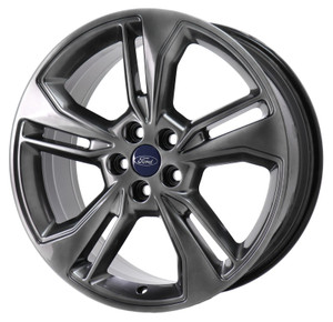 19" Ford Fusion Wheel Rim Factory OEM 10123 2017-2019 Hyper Grey HS7Z1007F