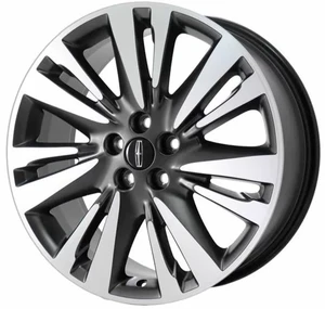 19" LINCOLN MKZ WHEEL RIM FACTORY OEM 10129 2017-2020  Machine Charcoal HP5Z1007