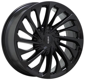 22" Lincoln Aviator Wheel Rim Factory OEM 10241 2020-2025 Gloss Black MC5Z1007A