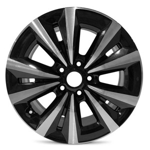 17" Honda Civic Wheel Rim Factory OEM 10395 2022-2024 Machine Black 42700T20A92