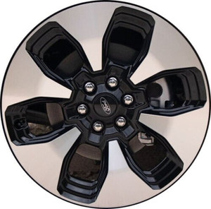 22" FORD F150 WHEEL RIM FACTORY OEM 10472 2022-2023 MACHINED BLACK