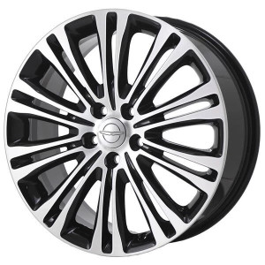 19" CHRYSLER 300 WHEEL RIM FACTORY OEM 2419 2011-2014 MACHINED BLACK 1TD73TRMAA