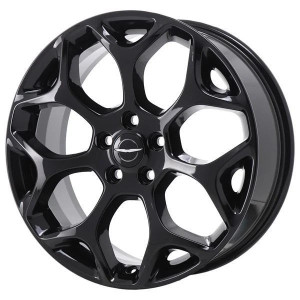 19" Chrysler 300 (AWD) Wheel Rim Factory OEM 2537 2011-2023 Gloss Black