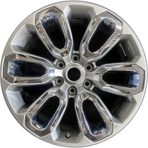 20" DODGE RAM 1500 WHEEL RIM FACTORY OEM 2677 2019-2024 HYPER SILVER W/Inserts