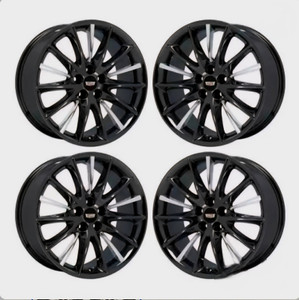 20" Cadillac XTS Wheel Rim Factory OEM 4699 Gloss Black 2013-2019 22887108