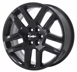 20" CHEVROLET BLAZER TRAVERSE WHEEL RIM FACTORY OEM 5849 2019-2024 GLOSS BLACK