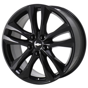 19" Chevrolet Malibu Wheel Rim Factory OEM 5857 2016-2025 Gloss Black 23506528