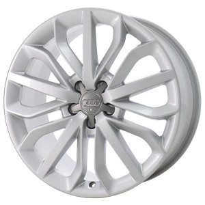 19" Audi A6 Wheel Rim Factory OEM 58896 2012-2015 Silver 4G0601025BG