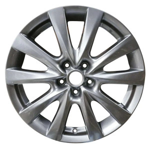 18" Mazda 3 Wheel Rim Factory OEM 64975 2019-2025 Gloss Black 9965977080