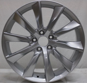 18" VOLVO S90FACTORY OEM WHEEL RIM 70431 2017-19 Hyper Silver 314088972
