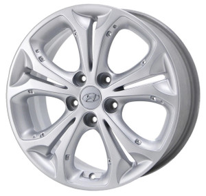 17" HYUNDAI ELANTRA WHEEL RIM FACTORY OEM 70838 2013-2015 SILVER 52910A5550