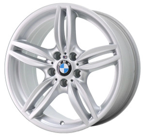 19" BMW M6 WHEEL RIM FACTORY OEM 71414 FRONT 2011-2017 SILVER 36117842652