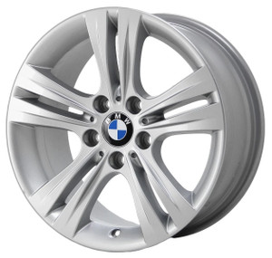 17" BMW 320i Wheel Rim Factory OEM 71534 2012-2018 Silver 36116796239