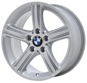17" BMW 320i Wheel Rim Factory OEM 71535 2012-2019 Silver 36116796242