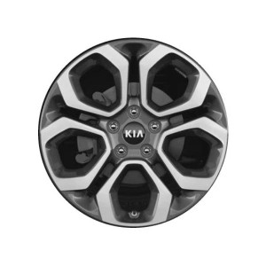 18" Kia Soul Wheel Rim Factory OEM 74818 2020-2022 Machined Grey K0529AB000