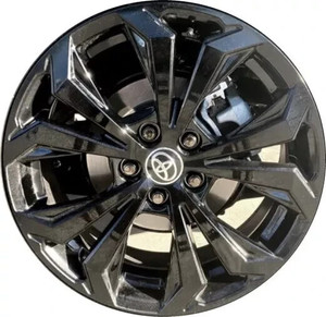 18" TOYOTA RAV4 PRIME WHEEL RIM FACTORY OEM 75279 2022-24 GLOSS BLACK 4261A0R160