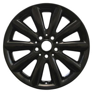 17" MINI Cooper Wheel Rim Factory OEM 2014-2022 86082 Gloss Black 36116855108