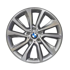 19" BMW X6 Wheel Rim Factory OEM 86259 (R) 2015-2019 Machined Grey 36116858875