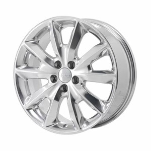 18" JEEP CHEROKEE WHEEL RIM FACTORY OEM 9132 2014-2018 POLISHED