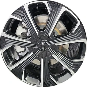 21" Lincoln Nautilus Wheel Rim Factory OEM 95855 2024-25 Machine Black R2TZ1007L