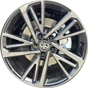 18" Toyota Camry Wheel Rim Factory OEM 95975 2025-2025 Machined Black