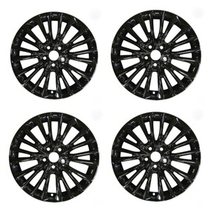 19" TOYOTA AVALON WHEELS RIMS FACTORY OEM 75234 2019-2022 GLOSS BLACK SET