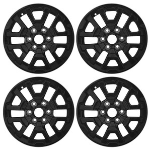 17" FORD BRONCO WHEEL RIM FACTORY OEM 95749 2023-2024 GLOSS BLACK SET NB3Z1007A