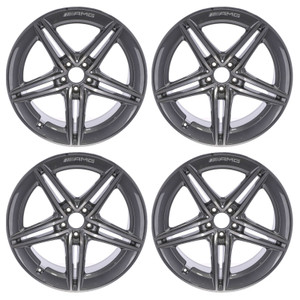 20" Mercedes AMG GT 43 53 63 S original OEM Wheels Rims Set 85784 85787