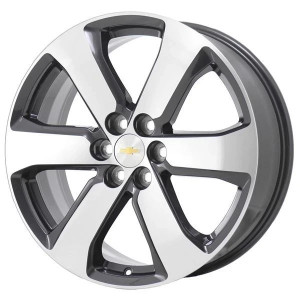 20" Chevrolet Traverse Wheel Rim Factory OEM 5845 2018-23 Machine Grey 23342783
