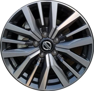 17" Nissan Kicks Wheel Rim Factory OEM 62837 2021-2024 Machined Grey 403005R03E
