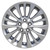 17" FORD C-MAX WHEEL RIM FACTORY OEM 10105 2017-2019 SILVER HM5Z1007A
